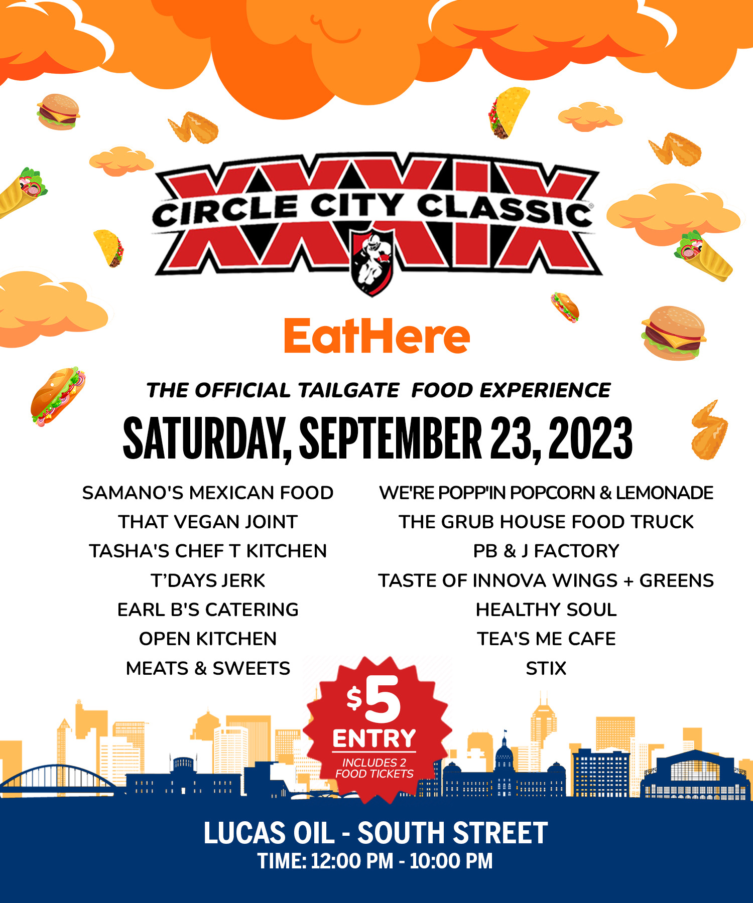 Circle City Classic® Tailgate & Fan Festival The Circle City Classic